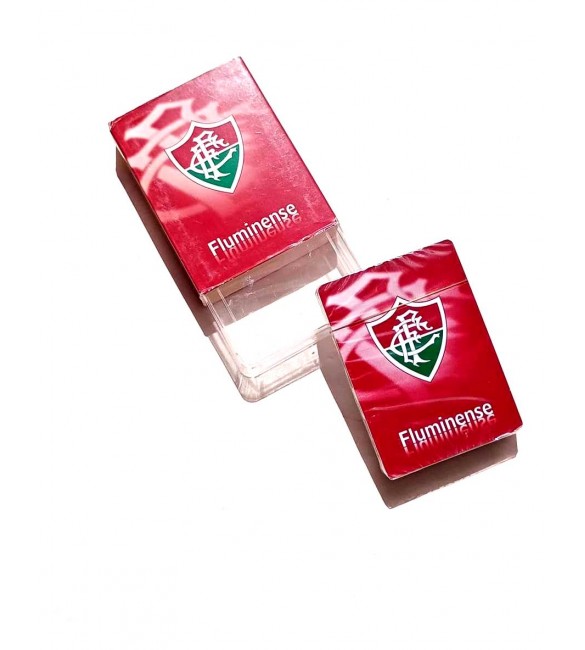 BARALHO DE PLÁSTICO - Fluminense. - 01 unidade